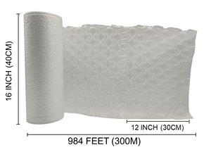 Custom 30cm Wide Air Cushion Film <b>Roll</b> 300m Inflatable Void Fill Packaging for E-commerce Shipping - Product Image 2