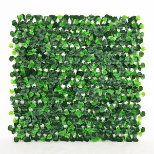 รั้วพลาสติกแบบยืดหดได้ 120 ซม. รั้วต้นไม้ประดิษฐ์ ทนทาน ป้องกันรังสียูวี ตกแต่งสวนกลางแจ้ง อุปกรณ์ประกอบฉากงานแต่งงาน - Product Image 6