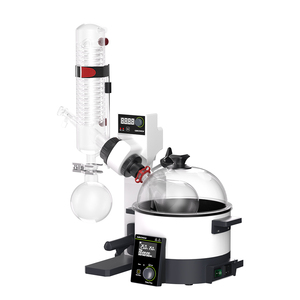 Pantalla LCD de laboratorio Purificación Cristalización Destilación Aparato Elevación eléctrica 1L 2L 3L Evaporador rotatorio - Product Image 6