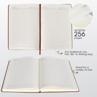 Cuaderno de Tapa Dura de PU con Correa para Estudiantes y Oficina, Diario 2025, Cuaderno de Tapa Blanda de Cuero, Diario Personalizado