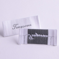 Étiquettes Tissées Personnalisées de Haute Qualité, Logo de Marque, À Coudre pour Vêtements et Chemises, Haute Densité, Pliage en Bout, Étiquette Sur Mesure