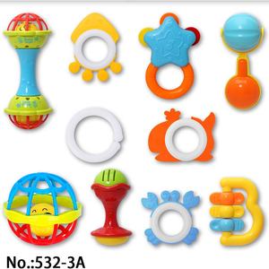 Fournisseur <span class=keywords><strong>de</strong></span> jouets chinois Jouet pour bébé nourrisson Cadeau 3 mois et plus <span class=keywords><strong>Image</strong></span> <span class=keywords><strong>de</strong></span> dessin animé 11 pièces Jouets <span class=keywords><strong>hochet</strong></span> pour bébé - Product Image 3