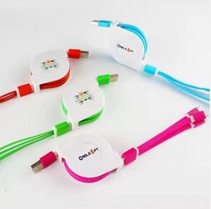 Cable de Carga Retráctil 3 en 1 con Logotipo Personalizado, Regalo para Teléfono - Product Image 5