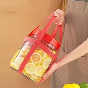 6L 8L 10L 13L 16L 20L 25L 30L vacío Frasco <span class=keywords><strong>de</strong></span> fermentación <span class=keywords><strong>de</strong></span> vidrio grande <span class=keywords><strong>de</strong></span> boca ancha Frasco <span class=keywords><strong>de</strong></span> encurtidos <span class=keywords><strong>de</strong></span> fermentación <span class=keywords><strong>de</strong></span> vidrio con tapa roja - Product Image 5