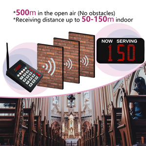 Take a Number <strong>Queue</strong> Calling Now Serving System 3 Digit Waiting Number for Restaurant Hospital Bank Counter (<strong>1</strong> Keyboard <strong>1</strong> Screen) - Product Image 6