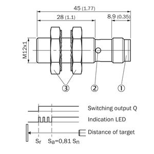 热销SICK IMB12-04BPSVC0K 1072747感应式接近位置传感器 - Product Image 2