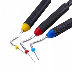 Plugger à main endodontique dentaire prix usine avec Code couleur Instrument de remplissage de gutta percha dentaire Plugger de canal radiculaire Niti - Product Image 4
