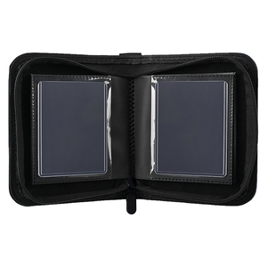 OEM ODM PU Portable à pochette unique pour classeur <span class=keywords><strong>de</strong></span> cartes à collectionner, <span class=keywords><strong>album</strong></span> d’emballage personnalisé pour cartes sportives TCG 3x4 - Product Image 4