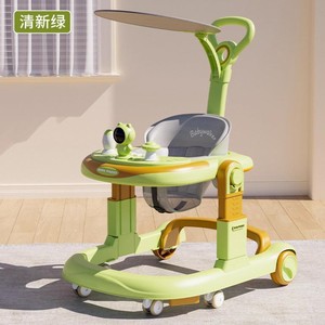 Andador para bebés 3 en 1, carrito multifuncional plegable con música para bebés de 7 a 12 meses, forma geométrica unisex - Product Image 2