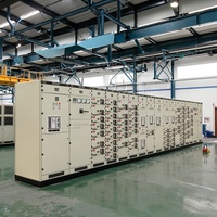 Armoire électrique intelligente de distribution d'énergie moyenne tension industrielle 12kV 24kV, appareillage de commutation MV&HV isolé à l'air, IP65, cuivre, 3150A