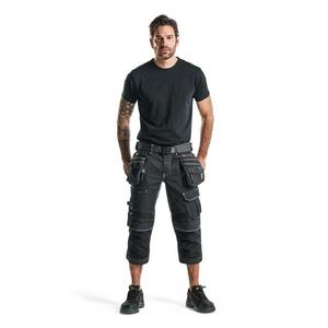 BLAKLADER - 199111419900C48 Pirate <b>shorts</b> <b>stretch</b> X1900 Black - EAN 7330509532843 <b>WORK</b> TROUSERS <b>WORK</b> <b>SHORTS</b> - Product Image 3