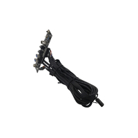 Boîtier PC USB câble monté sur panneau avant double USB 3.0 interrupteur d'alimentation LED PCB Circuit imprimé carte mère fil de connexion pour ordinateur