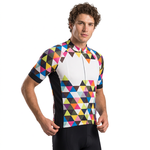 Jersey de Ciclismo Completo, Profesional, Personalizado, con Impresión por Transferencia de Calor, Elástico en Cuatro Direcciones, Antiolor, Ligero y Compresivo, en Oferta - Product Image 3