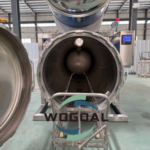 Nueva Máquina <span class=keywords><strong>de</strong></span> Retorta Industrial Automática para <span class=keywords><strong>Sardinas</strong></span> Enlatadas, Tipo Inmersión en Agua, Autoclave <span class=keywords><strong>de</strong></span> Acero Inoxidable con Calentamiento a Vapor - Product Image 4