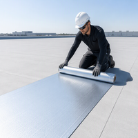 Verstärkte SBS-Membran Modifiziertes Bitumen Wasserdichtes Dachmaterial