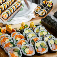 QDMECH Machine à rouleaux de sushi électrique en promotion – Haute efficacité, utilisation simple, structure durable pour la sushierie commerciale