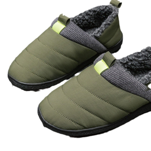 Pantofole da <span class=keywords><strong>uomo</strong></span> <span class=keywords><strong>in</strong></span> <span class=keywords><strong>Memory</strong></span> <span class=keywords><strong>Foam</strong></span> bicolore Slip On <span class=keywords><strong>scarpe</strong></span> da casa per interni esterni - Product Image 2