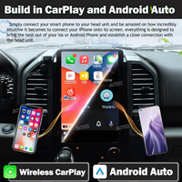 Autoradio Android 14.5 pouces pour Ford F150 2015-2022 lecteur multimédia stéréo Carplay GPS Navigation tête unité Audio