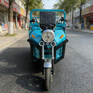 Potente Motocicleta <span class=keywords><strong>de</strong></span> Carga <span class=keywords><strong>de</strong></span> 3 Ruedas con Batería <span class=keywords><strong>de</strong></span> Plomo-Ácido <span class=keywords><strong>de</strong></span> 60V, Carrocería Abierta, Capacidad <span class=keywords><strong>de</strong></span> Carga <span class=keywords><strong>de</strong></span> 400 kg, Velocidad <span class=keywords><strong>de</strong></span> 30 km/h, Motorizada, 2 GCC/Dot - Product Image 2