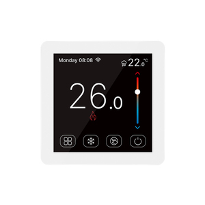 Thermostat intelligent tactile couleur pour chauffage au sol hydraulique, compatible Zigbee WiFi et application Tuya - Product Image 6