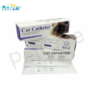 Cathéter urinaire pour chat jetable médical utilisé en clinique pour animaux de compagnie avec/sans trous latéraux du stylet/cathéter ouvert pour chat - Product Image 4