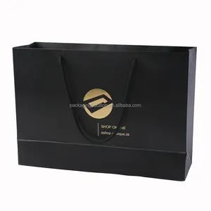 Supplier Custom Paper Bag with Handles Shopping Paper Bag with Logo Print