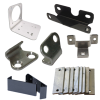 Plaque d'angle en U sur mesure, estampage et pliage, en acier au carbone et acier inoxydable, thermolaquée, OEM, 15 ans d'expérience usine
