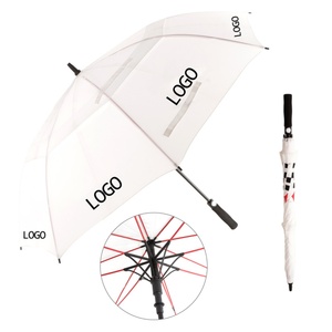 Semi-<b>Automatic</b> Open Compact Pongee Golf <b>Umbrella</b> with UV Coating for Sun Rain Protection - Product Image 6