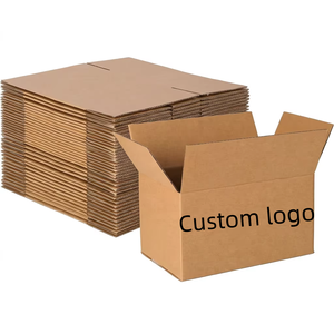 Customizable Recyclable Biodegradable Corrugated Shipping Box Sponge <b>Liner</b> Off-the-<b>Shelf</b> Express Logo Cardboard Wrapping Paper - Product Image 1