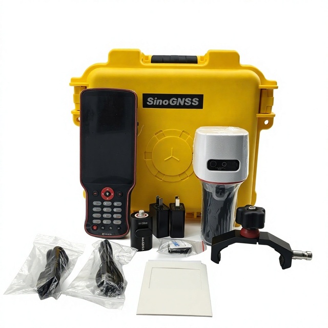 High Accuracy SinoGNSS Mercury Laser RTK Rover and Base AR Visual Stakeout Construction Land Surveying RTK GPS