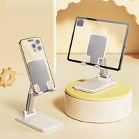 Jopree X1Pro support de téléphone/tablette à rotation flexible à 360 ° tige télescopique pliable réglable pour bureau à domicile bureau utilisation portable