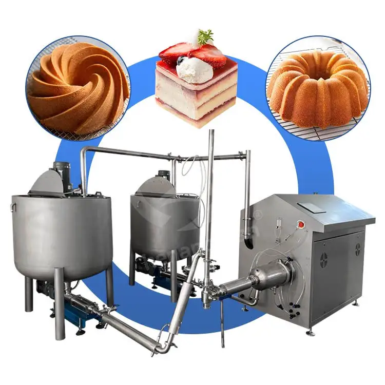 Macchina per fare caramelle Marshmallow macchina per fare caramelle Marshmallow continuo aerazione della panna montata macchina per torte
