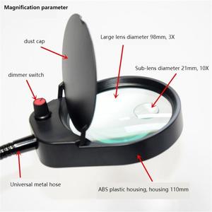 Trẻ em và nữ ống kính màu đen thủy tinh OEM USB điện đồ chơi hàn kính với ánh sáng LED bảng gắn kính lúp nhỏ 100 mét - Product Image 5