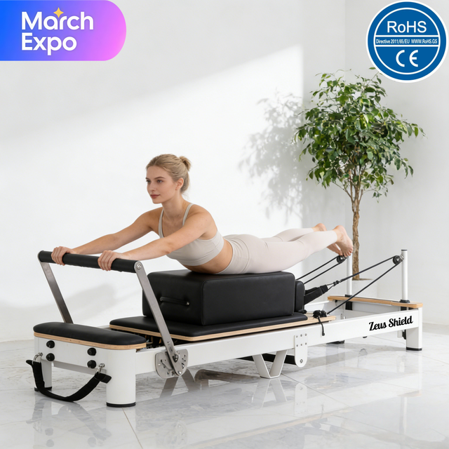 Sturdy Foldable Aluminum Pilates Reformer Machine Factory Direct Equipment Professional Studio Home Gym Fitness Body