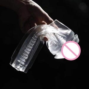 Masturbateur masculin pour intensifier la stimulation, jouet sexuel, 8,5 pouces, ClearPocket Pussy Autoblow, cadeau de la Saint-Valentin pour lui - Product Image 5