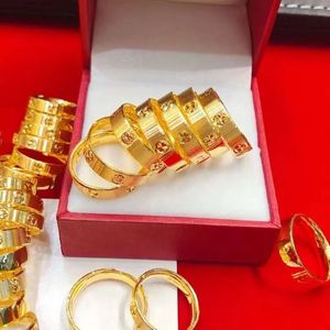 Xinfly Luxury 24k 999.9 Pure Gold Adjustable <b>Couple</b> <b>Rings</b> Trendy Style Custom Size for Weddings Gifts Parties Anniversaries - Product Image 4