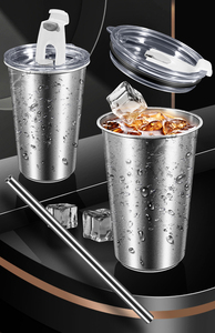 แก้วน้ำสแตนเลสสุญญากาศแบบกำหนดเองพร้อมโลโก้ขายส่ง Syh272 สำหรับแช่เย็นเบียร์และวิสกี้ เหมาะสำหรับงานปาร์ตี้ - Product Image 4