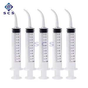 使い捨て12mlプラスチック経口医療用注射器,スケール歯科用灌漑設備付属品 - Product Image 4