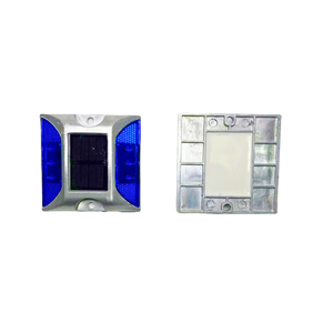 Сжатие на солнечной батарее для дороги, 6 светодиодных ламп для аэропорта, дорожная дорожка, низкопрофильная алюминиевая опора, Солнечная Дорожная шпилька - Product Image 2