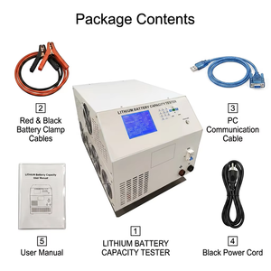 <span class=keywords><strong>Testeur</strong></span> de capacité de batterie numérique <span class=keywords><strong>18650</strong></span> 2-100V/1-40A <span class=keywords><strong>Chargeur</strong></span>/Dé<span class=keywords><strong>chargeur</strong></span> HF10040 110V/220V CE - Product Image 6