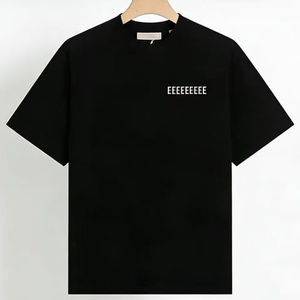 T-shirt da <span class=keywords><strong>uomo</strong></span> Fear con stampa 3D, a maniche corte, estiva, per coppie, di marca trendy, con motivo a lettere americane. - Product Image 5