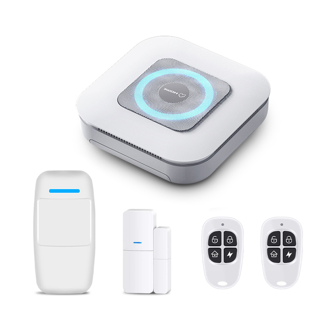 TuyaSmart Life Wireless 4G GSM WiFi Home Burglar Security Alarm Hub System Support Alexa google IFTTT