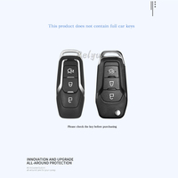 Funda abatible de TPU para llave de coche para Ford Fusion Mondeo Mustang F150 F250 F350 Explorer Edge 2015 2016 2017 2018 2019 Accesorios