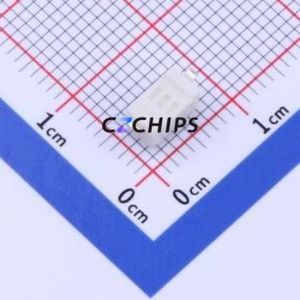 TS-1001T-AR04316 Tactile Switch SMD,6x3.5mm Switch Single Pole Single Throw Rectangle Button 1.6N Vertical Mount - Product Image 2