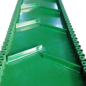 Sabuk Konveyor Karet Logistik dan Gudang, Sabuk Konveyor PVC Vertikal Miring, Sabuk Konveyor Pengangkat dan Pendaki Bergerak - Product Image 2