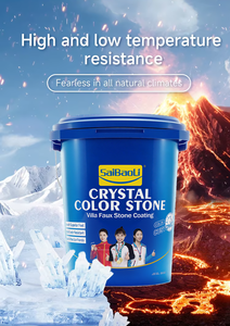 Nuova <span class=keywords><strong>Pittura</strong></span> per Esterni Effetto Pietra Vera, Vernice Testurizzata Effetto Sabbia, <span class=keywords><strong>Pittura</strong></span> Effetto Marmo - Product Image 2