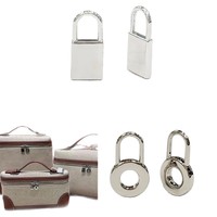 Tirant de fermeture éclair carré en métal de luxe vintage professionnel pour bagages, sacs à main, sacs de voyage, accessoires décoratifs pour sacs DIY