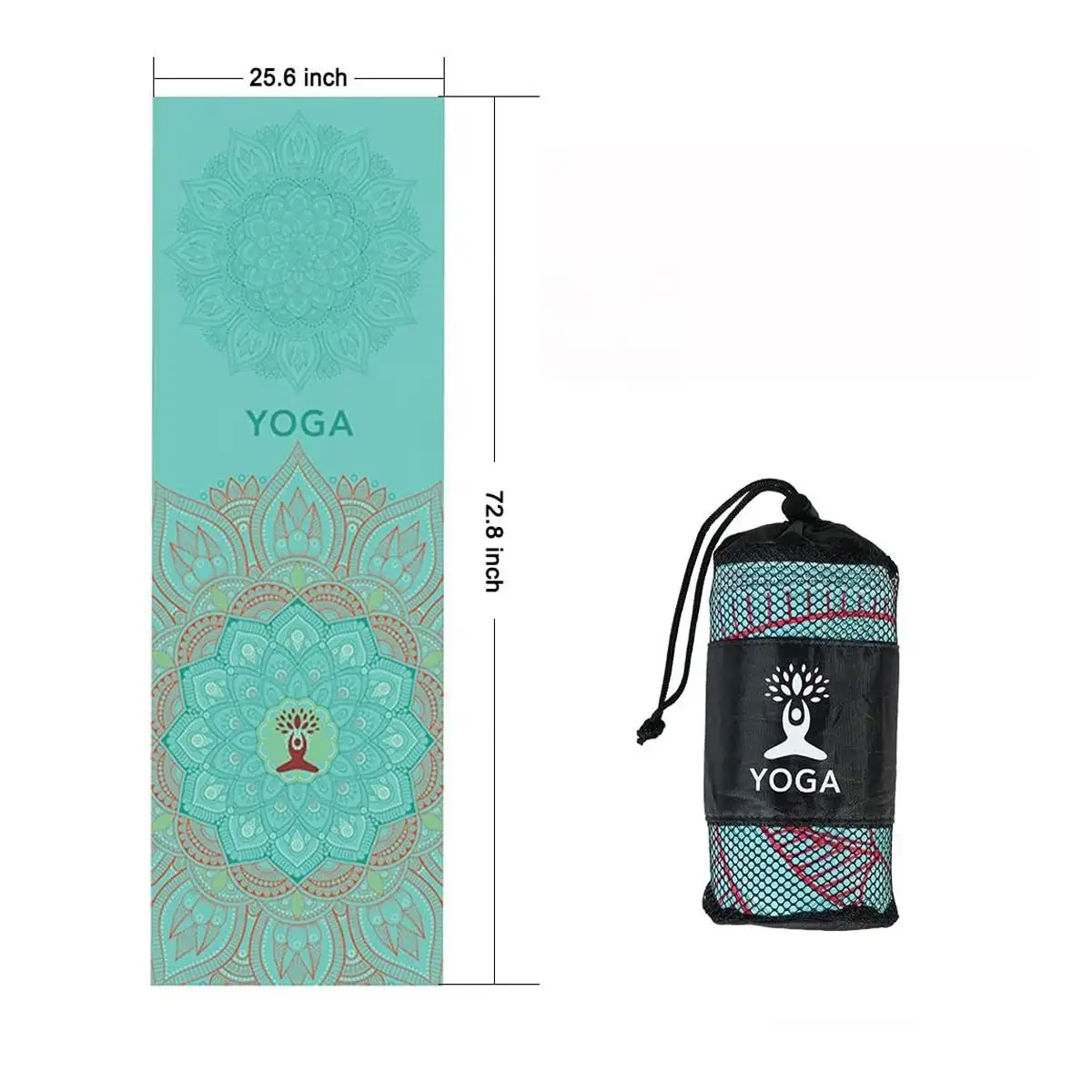 Eastsunshine Hot anti slip yoga towel Soft Microfiber Yoga Mat Cover with custom logo