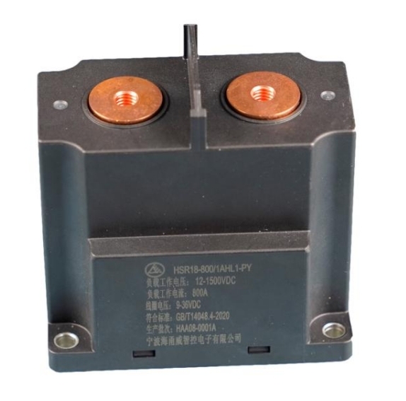 HYW Ceramic Relay High Voltage 600A High Current 1000VDC Auto EV Relay Switch for Charging Station PV Inverter Contactor