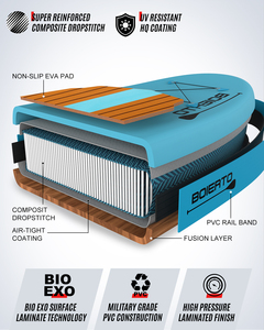 Tabla de Paddle Surf Inflable OEM de Alta Calidad con Diseño de Madera BT04 - Product Image 3